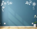 Bidiagonal Flowers Vinyl Decals Modern Wall Art